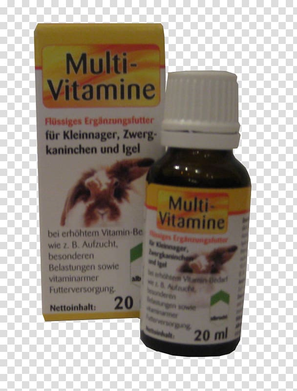 Multivitamin Dwarf rabbit Erinaceidae Solution, vitamine transparent background PNG clipart