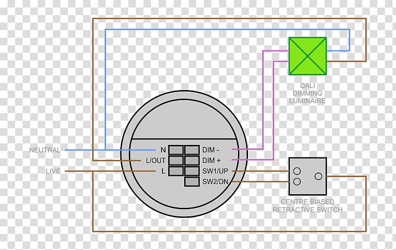 Wiring diagram Electrical Wires & Cable detector Sensor, Passive Infrared Sensor transparent background PNG clipart