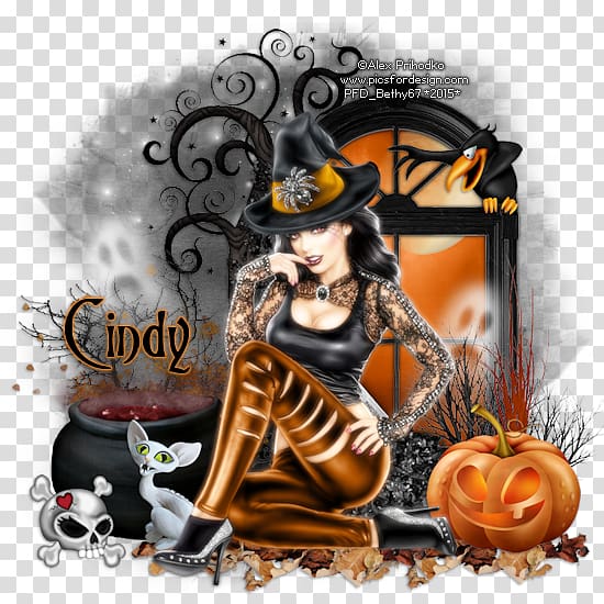 Halloween film series Font, Beth Ann's Flowers transparent background PNG clipart