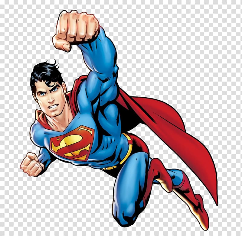 Superman transparent background PNG clipart