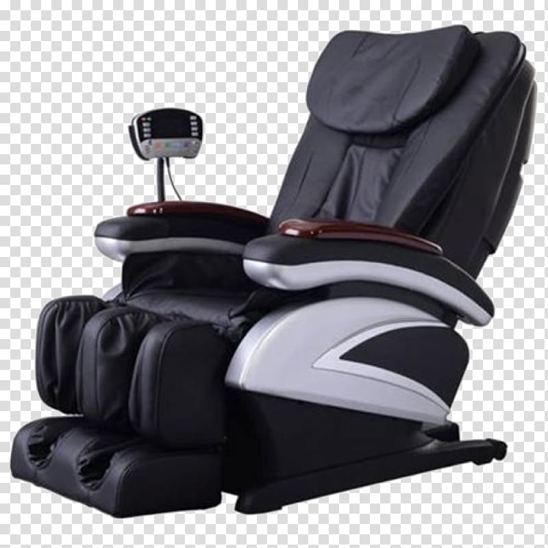 Massage chair Shiatsu Recliner, massage chair transparent background PNG clipart