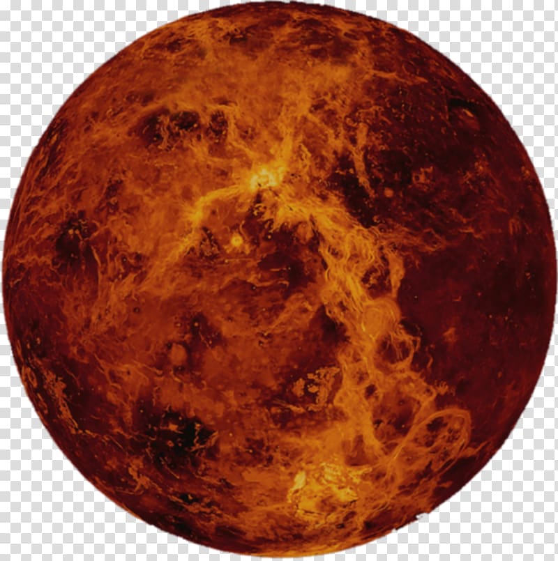 Mercury illustration, Earth Venus Planet Solar System Neptune, Creative golden fireball transparent background PNG clipart