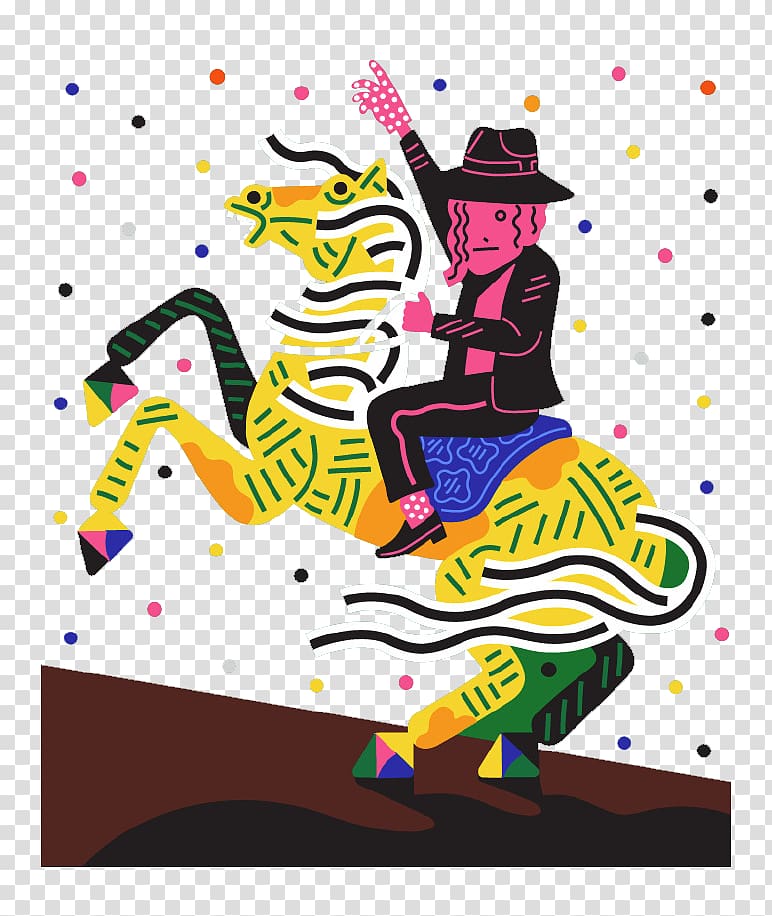 Horse Graphic design , Riding a man transparent background PNG clipart