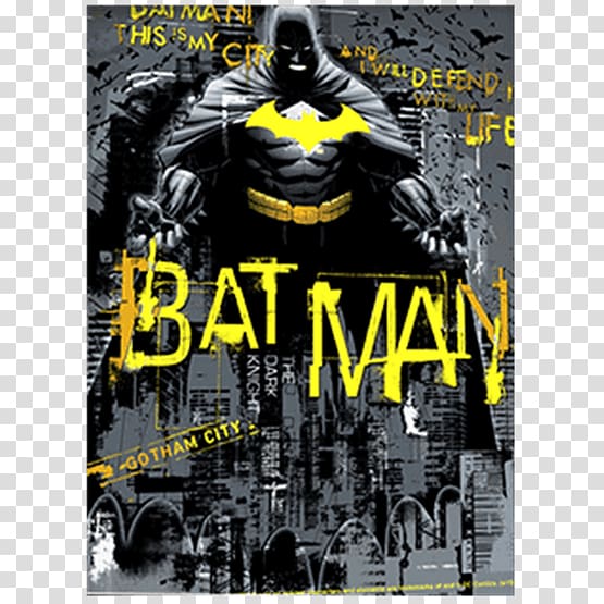 Batman Art Gotham City Batgirl Poster, gotham-city transparent background PNG clipart