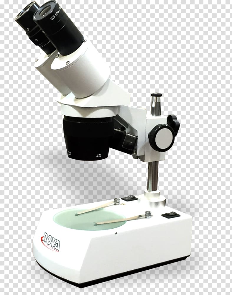Stereo microscope Stereoscope Optical microscope Binocular vision, microscope transparent background PNG clipart