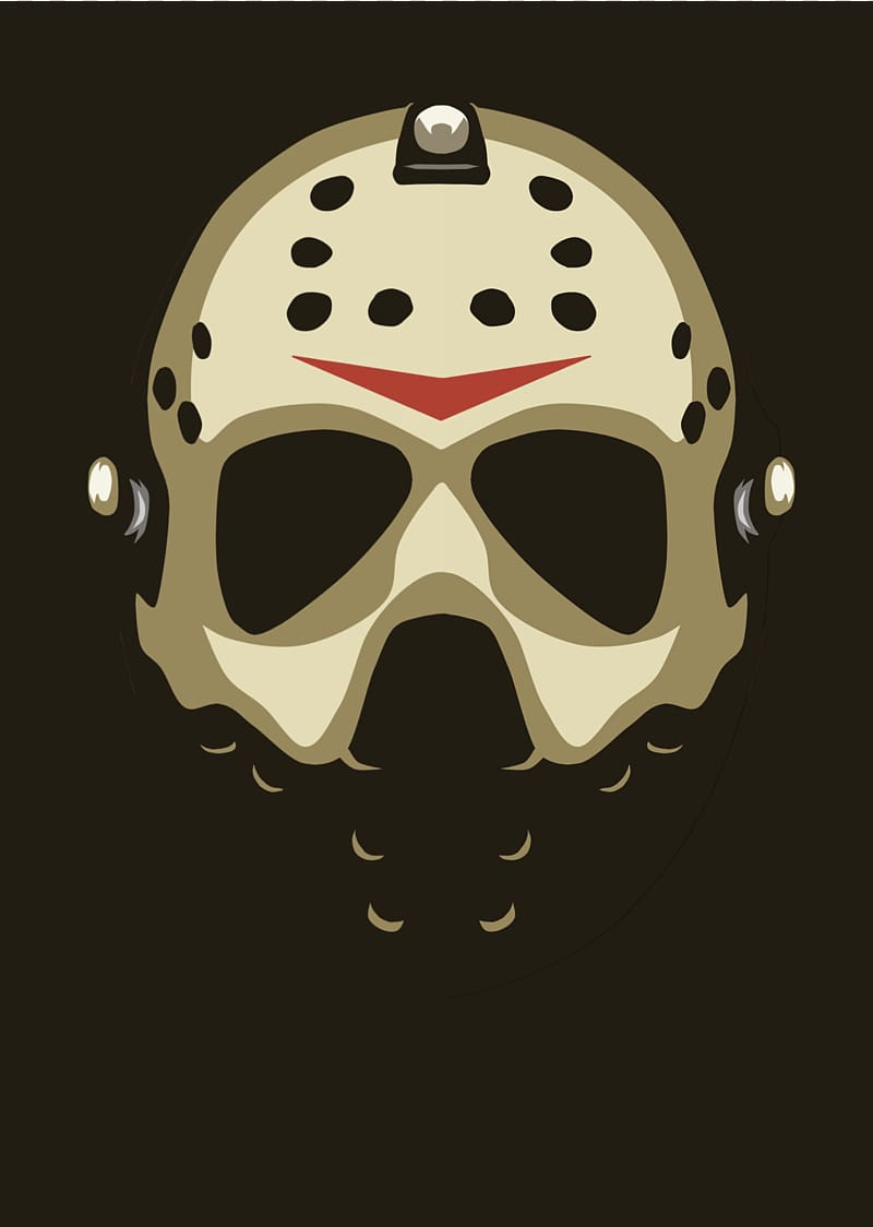 Jason Voorhees illustration, Jason Voorhees Logo Goaltender mask Protective gear in sports, anonymous mask transparent background PNG clipart