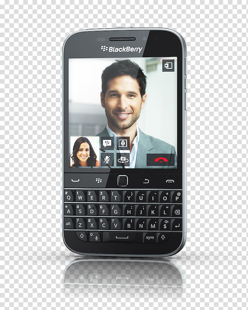 BlackBerry OS Smartphone Telephone BlackBerry Classic, blackberry transparent background PNG clipart