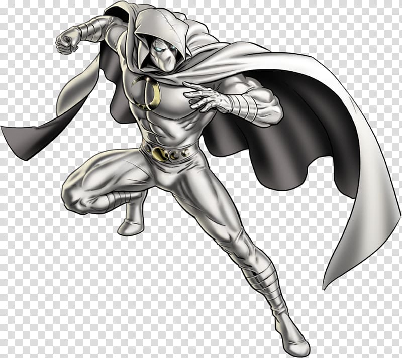 Marvel: Avengers Alliance Spider-Man Thor Moon Knight, Knight transparent background PNG clipart