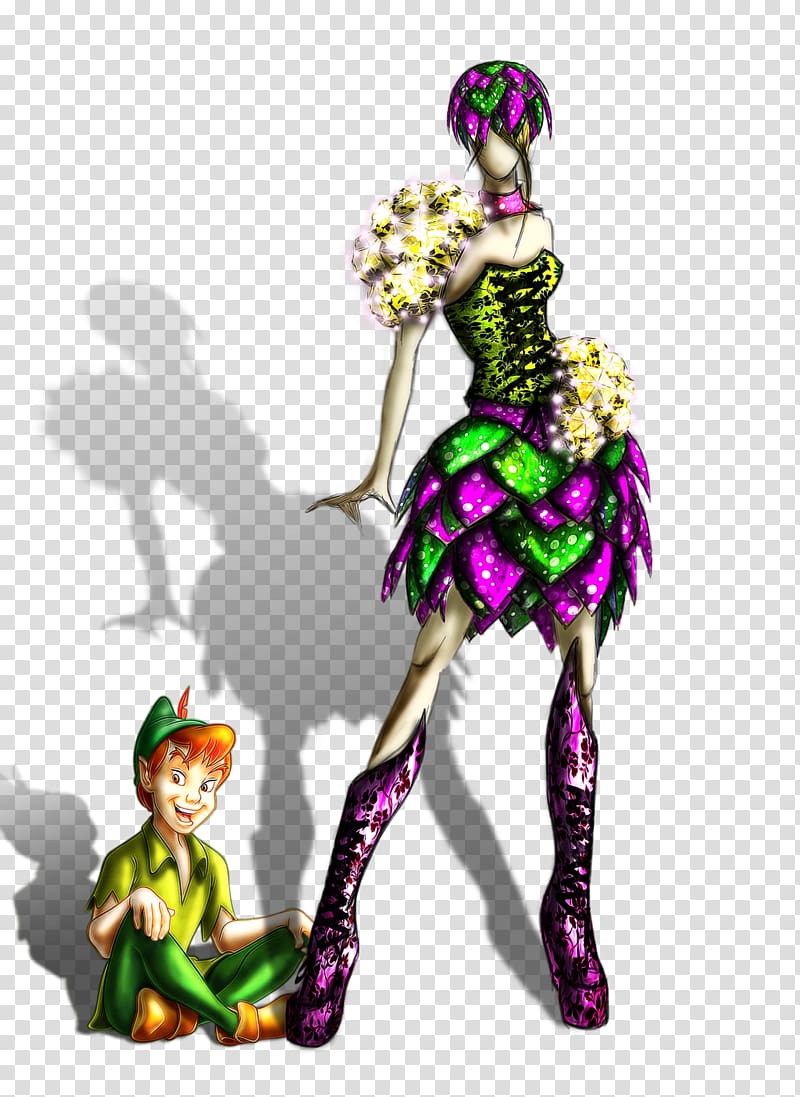 Costume design Art Figurine Supervillain, tinkerbell friends transparent background PNG clipart