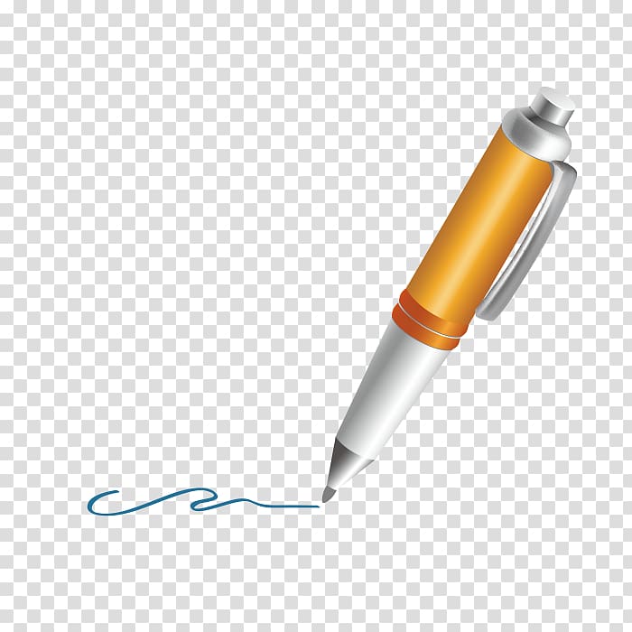 Pen Ink, Automatic cartoon pen transparent background PNG clipart