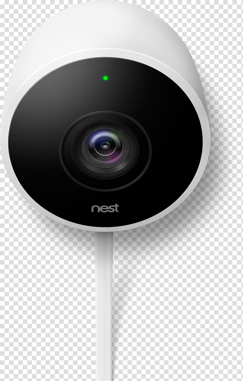 Nest Cam Outdoor Wireless security camera Video Cameras, nest transparent background PNG clipart