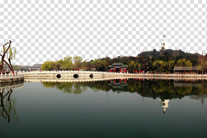 Beihai Park Odori Park Jingshan Park Forbidden City, Beihai Park lake transparent background PNG clipart