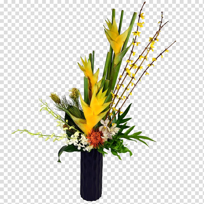 Floristry Cut flowers Floral design Flower bouquet, tropical island transparent background PNG clipart