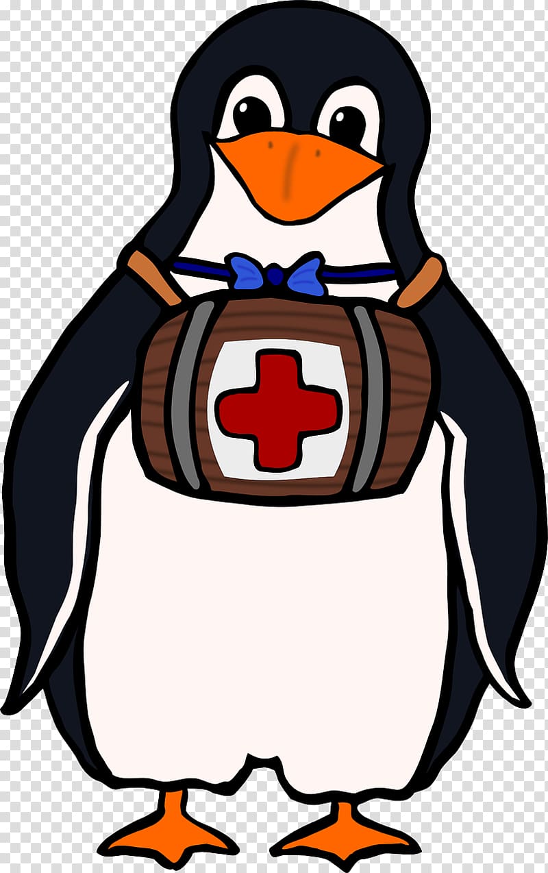 Basic first aid American Red Cross , Penguins doctors transparent background PNG clipart