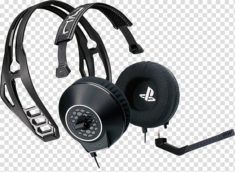 Xbox 360 Wireless Headset Plantronics RIG 500HS Headphones Plantronics RIG 500E, headphones transparent background PNG clipart
