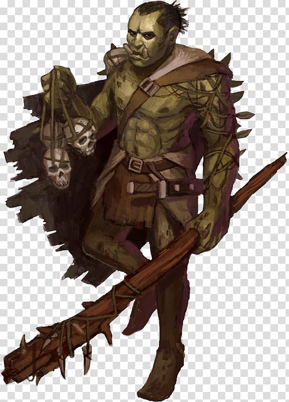 Dungeons & Dragons Orc Dungeon crawl Non-player character, Orc transparent background PNG clipart