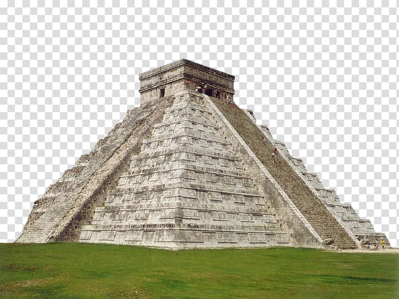 El Castillo, Chichen Itza Maya civilization Uxmal New7Wonders of the World, monuments transparent background PNG clipart