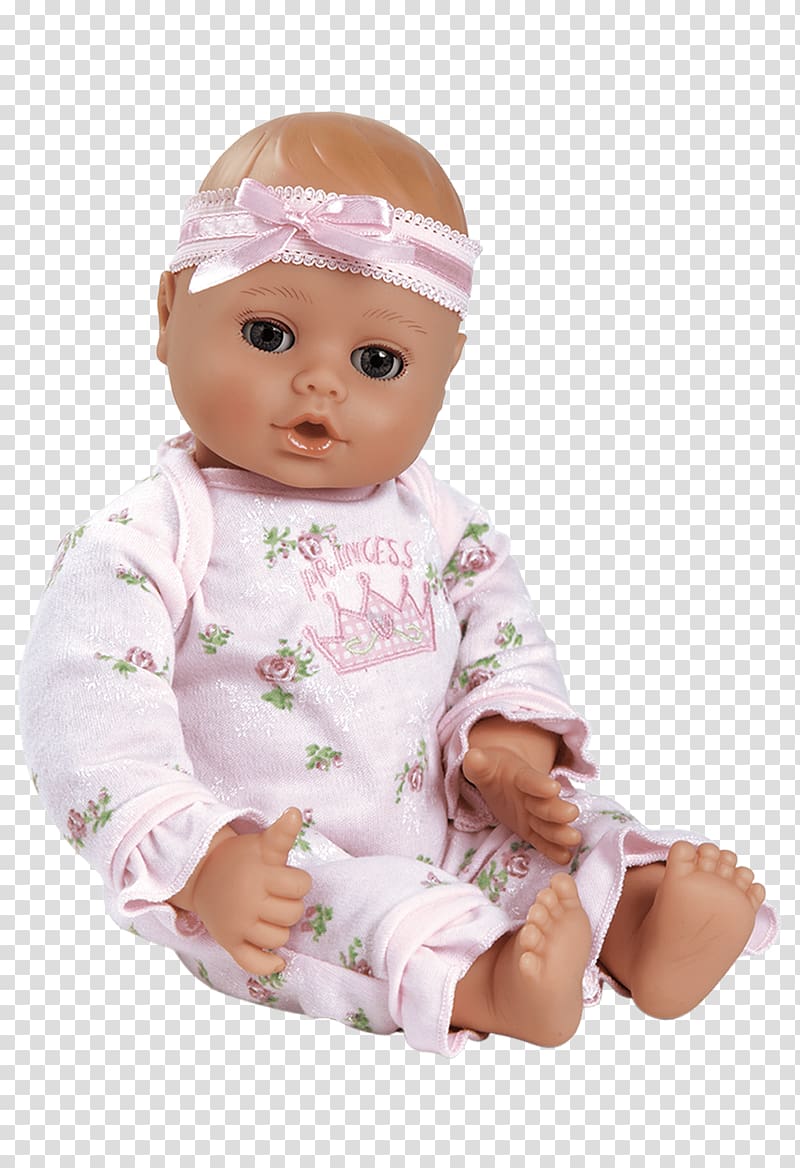 girl infant doll, Adora Doll transparent background PNG clipart