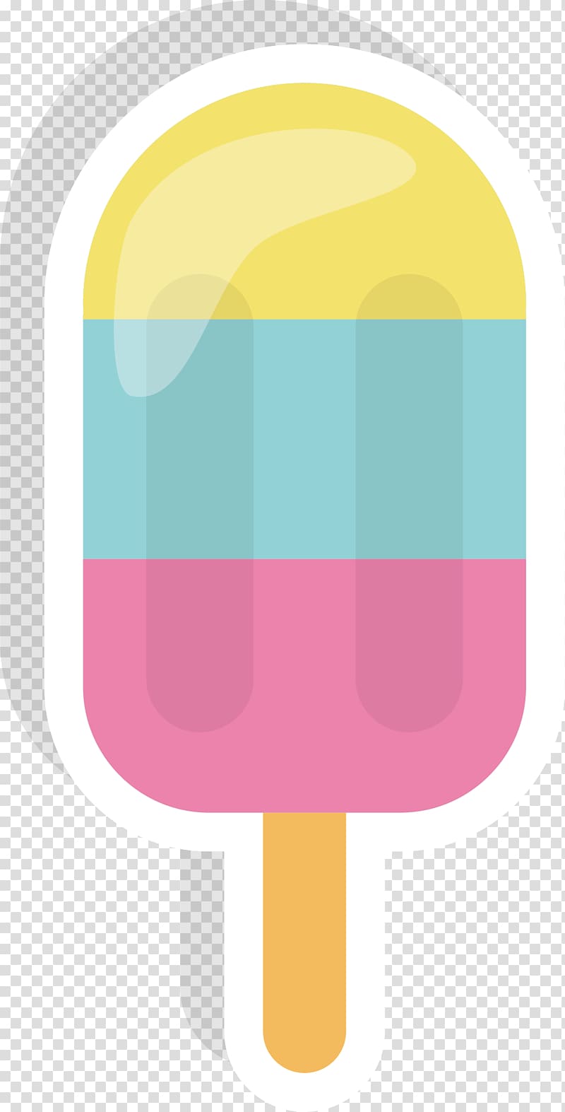 Ice cream Euclidean Drawing, hand-painted ice cream transparent background PNG clipart