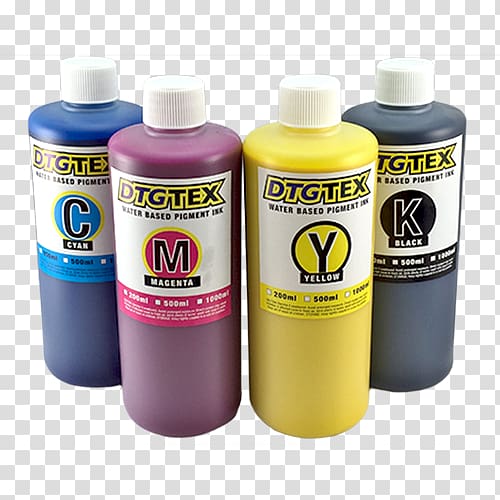 Ink Direct to garment printing Printer CMYK color model, printer transparent background PNG clipart