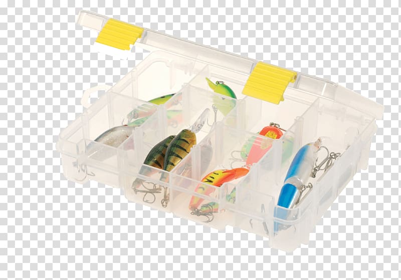Plano Stowaway Fishing tackle Box Plastic, box transparent