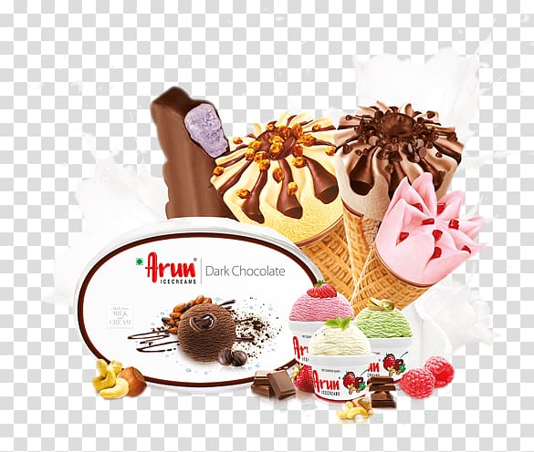 Arun Ice Creams Vegetarian cuisine Frozen dessert Ice Cream Cones, Ice Cream menu transparent background PNG clipart
