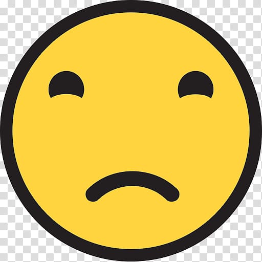 Smiley Computer Icons Sadness Emoticon , frowning transparent background PNG clipart
