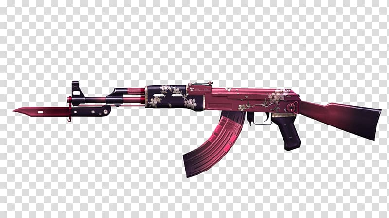 CrossFire AK-47 Firearm Assault rifle, ak 47 transparent background PNG clipart