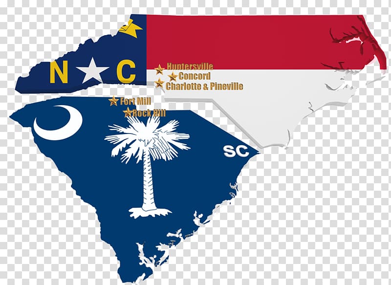 Flag of North Carolina Flag of South Carolina Flag of North Carolina, Flag transparent background PNG clipart