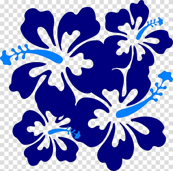 blue hibiscus flowers illustration, Hawaiian , blue hawaiian island summer background transparent background PNG clipart