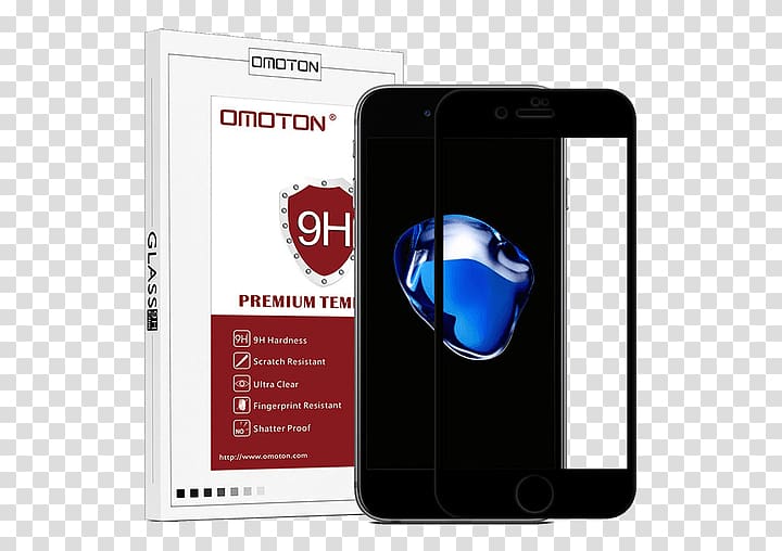Smartphone Apple iPhone 7 Plus Screen Protectors Tempered glass, smartphone transparent background PNG clipart