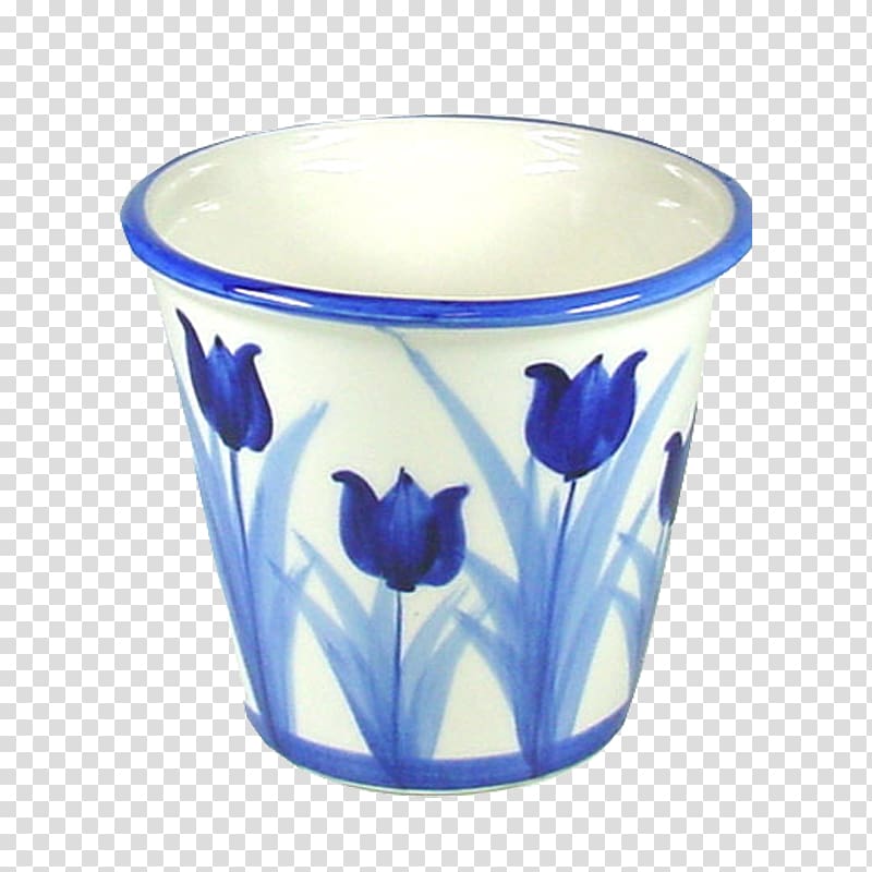 Ceramic Vase Glass Blue and white pottery Mug, vase transparent background PNG clipart