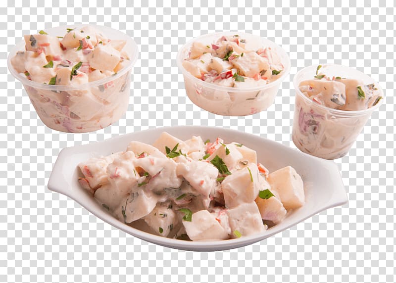 Potato salad Seafood Menu Prawn, catering transparent background PNG clipart