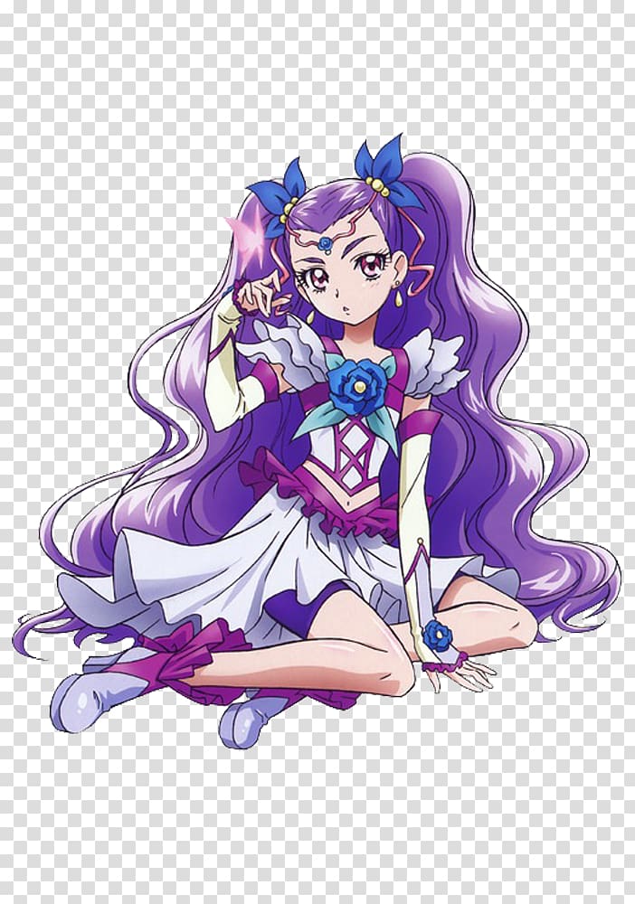 Pretty Cure All Stars Toei Animation Anime Magical girl, milky transparent background PNG clipart
