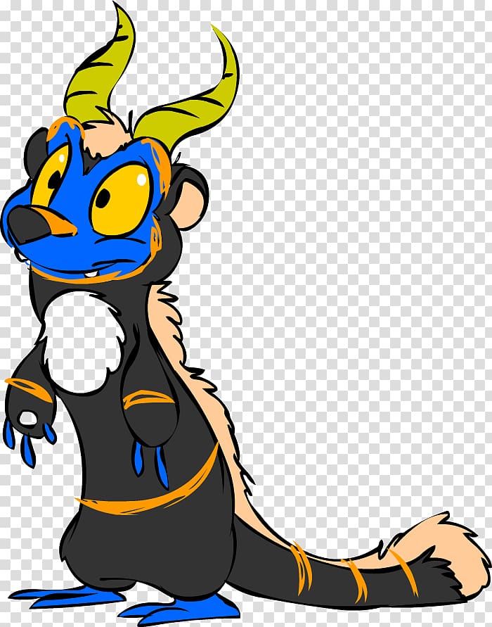 Fiction Cartoon Character , ferret transparent background PNG clipart
