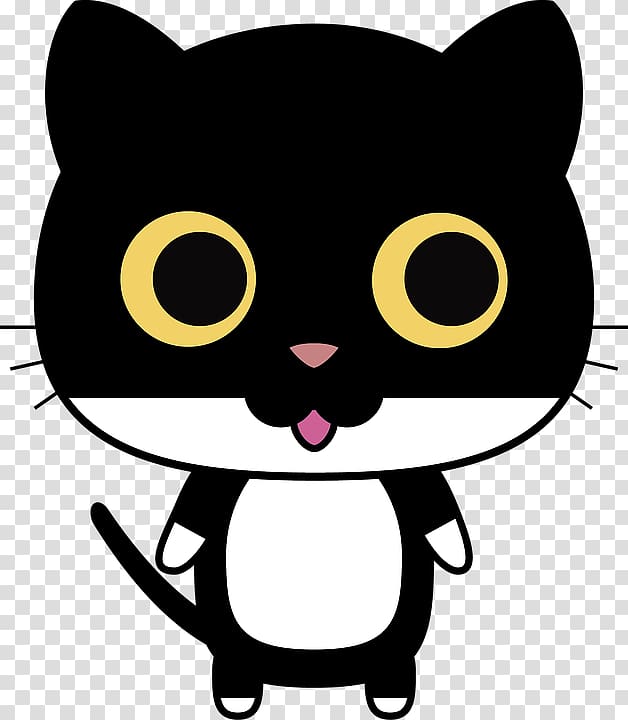 Feral cat Kitten Bicolor cat Black cat, Cat transparent background PNG clipart