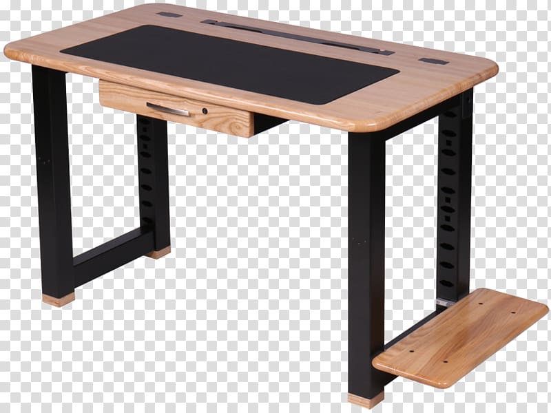 Computer desk Standing desk Table, Computer transparent background PNG clipart