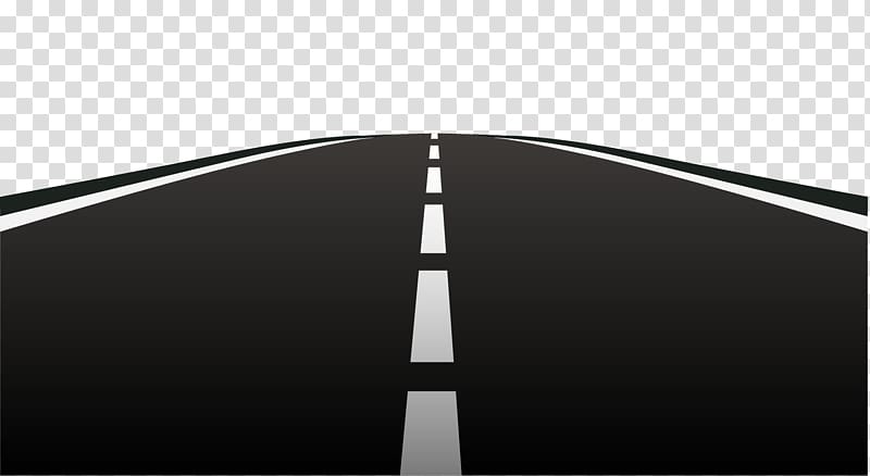 road illustration, Black Brand , highway road transparent background PNG clipart