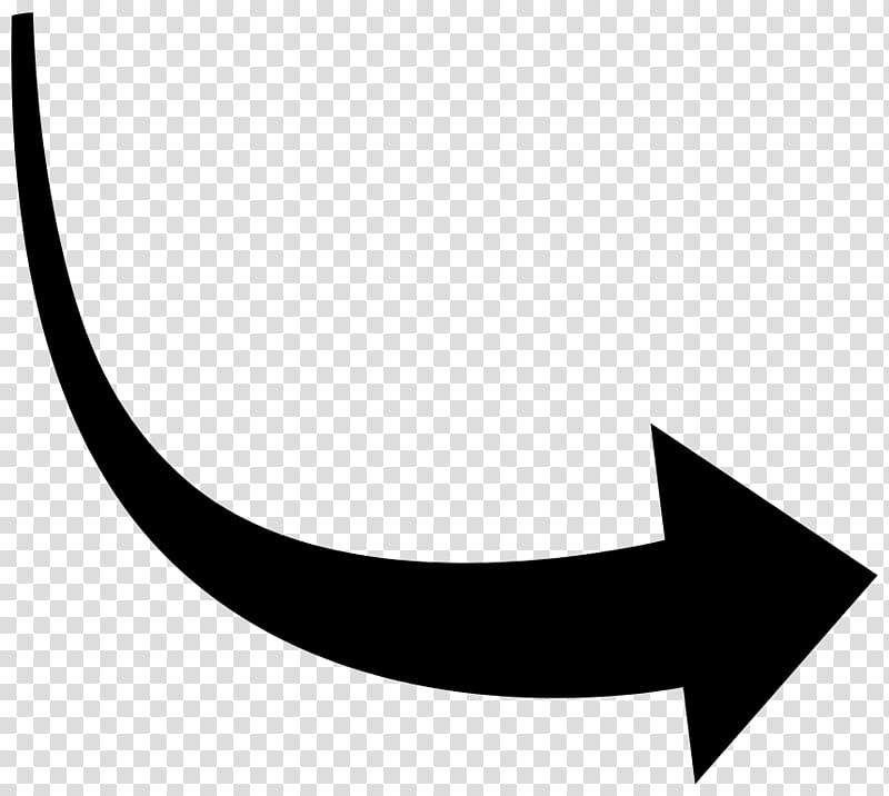 Arrow Curve , creative curve transparent background PNG clipart