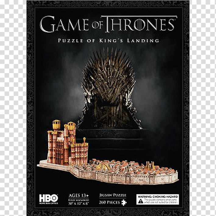 Jigsaw Puzzles World of A Song of Ice and Fire Puzz 3D 3D-Puzzle, Kings Chair transparent background PNG clipart