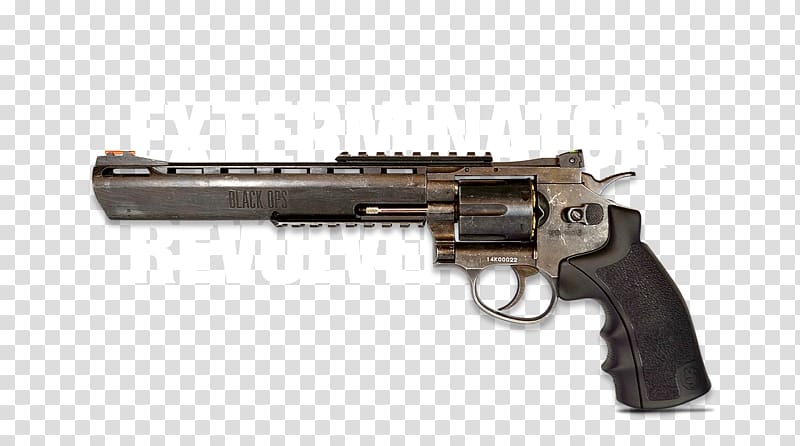 Revolver Airsoft Guns Trigger Firearm BB gun, BB Gun transparent background PNG clipart