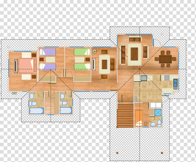 House Floor plan Architecture Prefabrication Concrete, Esculturas De Madera Sobre Plano transparent background PNG clipart