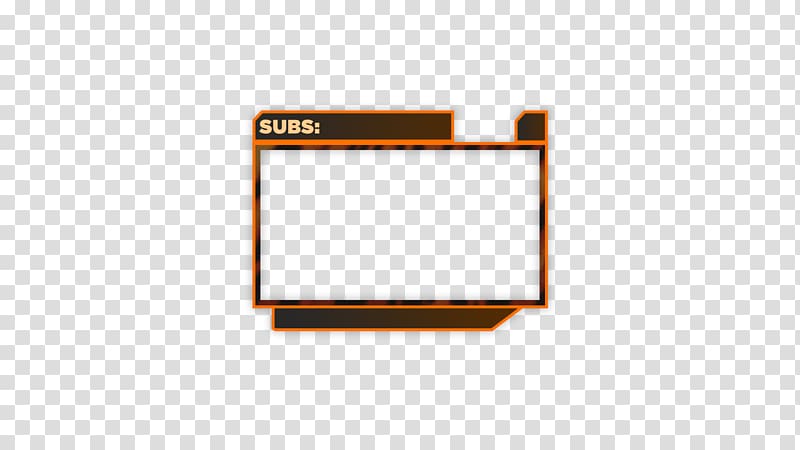 subs: template, Webcam Camera Twitch Streaming media Open Broadcaster Software, overlay transparent background PNG clipart