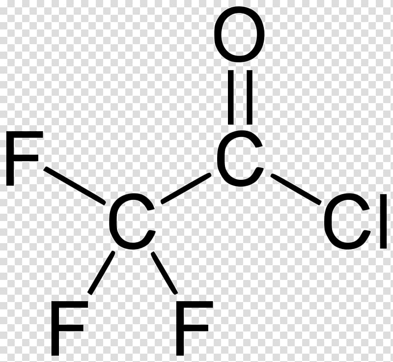 Chemical formula Structural formula Chemical compound Acetone Molecule, Acetyl Chloride transparent background PNG clipart