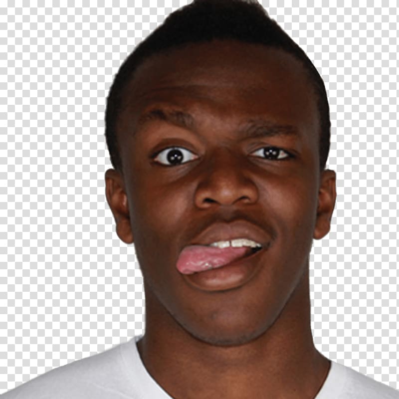 man showing his tongue, KSI Tongue transparent background PNG clipart