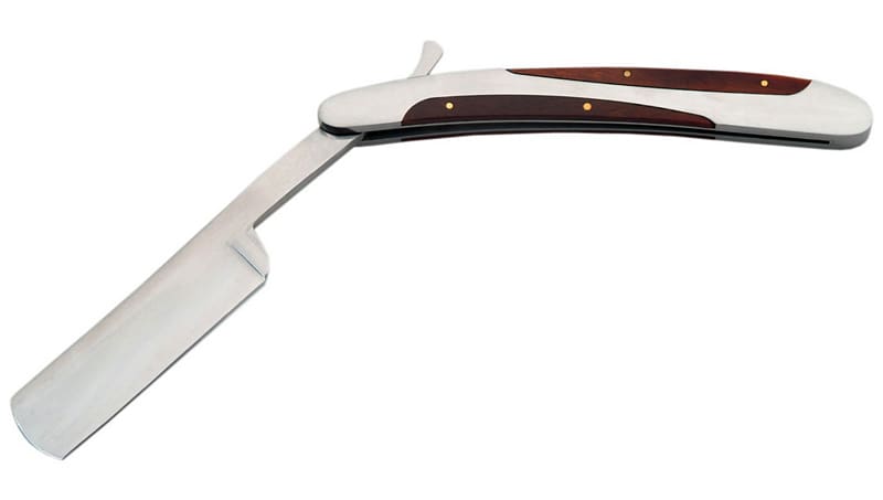 Knife Straight razor Shaving Barber, razor blade transparent background PNG clipart