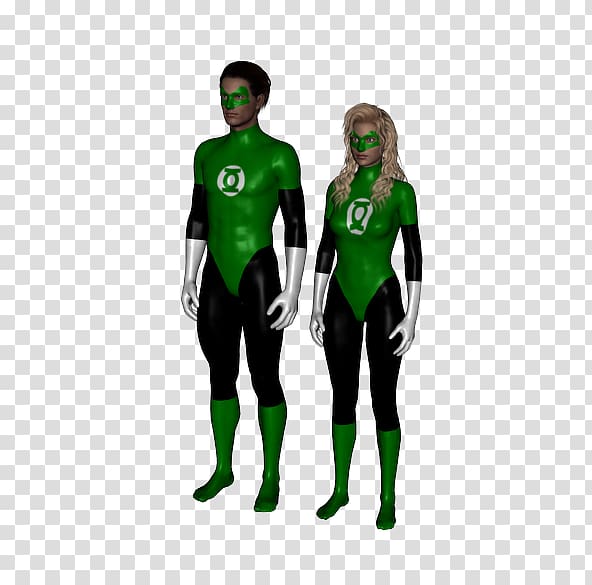 Wetsuit Spandex Dry suit Superhero, blue lantern transparent background PNG clipart