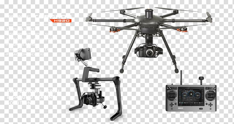 Mavic Pro Yuneec International Typhoon H Unmanned aerial vehicle Quadcopter Multirotor, beefsteak transparent background PNG clipart