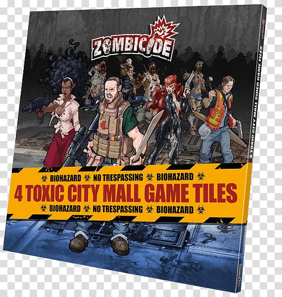 Guillotine Games Zombicide: Toxic City Mall Expansion Board game Set, zombicide transparent background PNG clipart