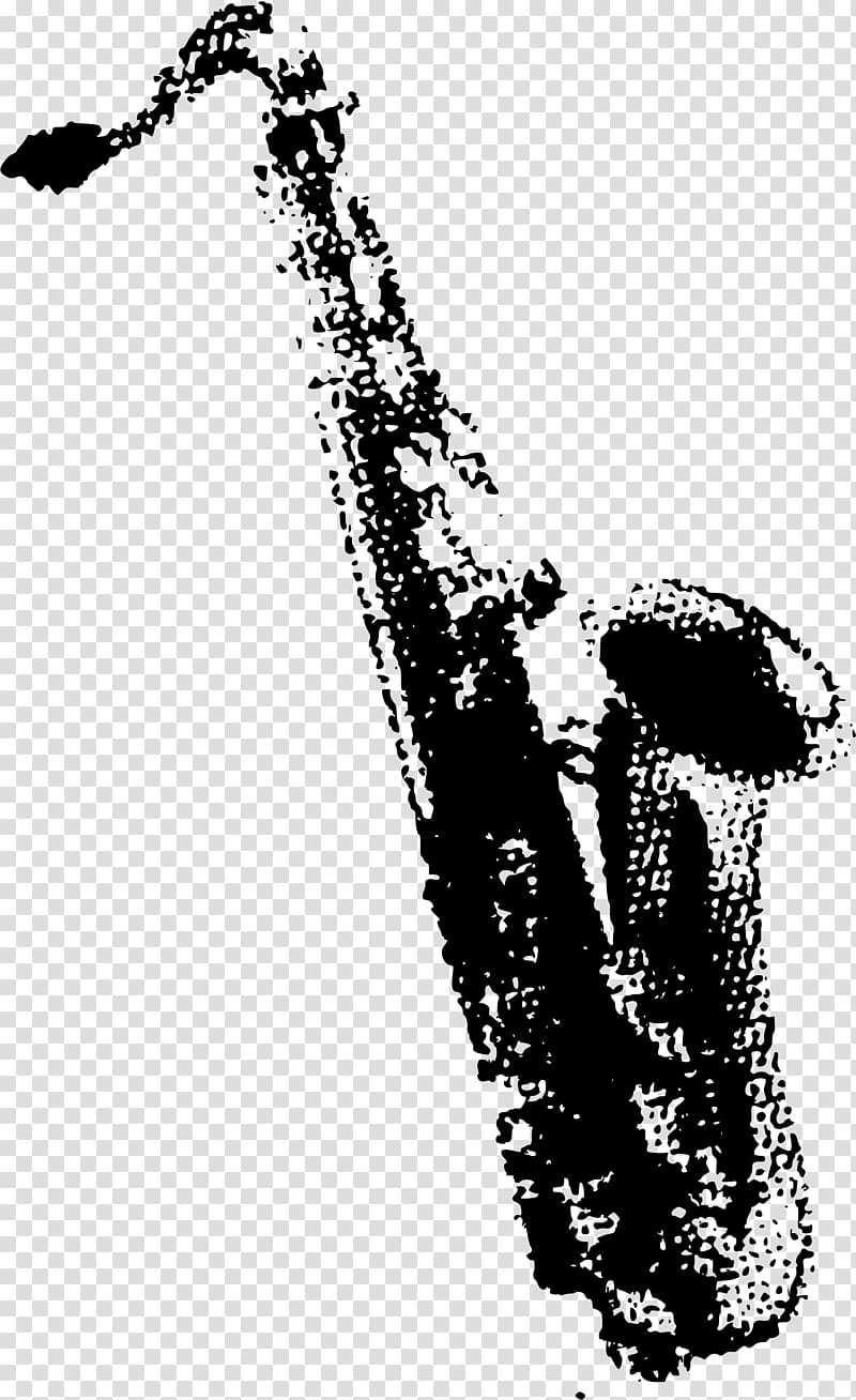 Saxophone Musical Instruments Clarinet, halftone technology transparent background PNG clipart